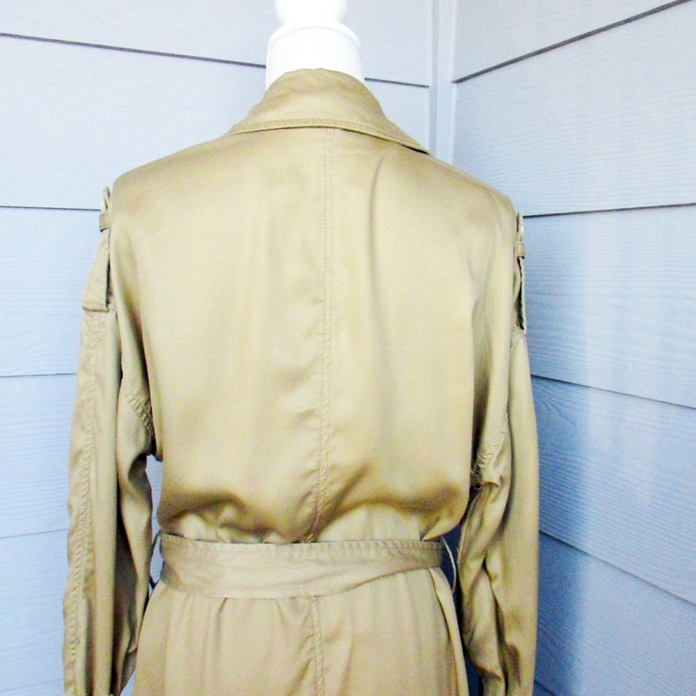 Free People Tied Up Trench XS BNWOT Camel - Picture 8 of 8